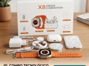 KIT RELOJ X8 Ultra -AUDIFONOS -BATERIA