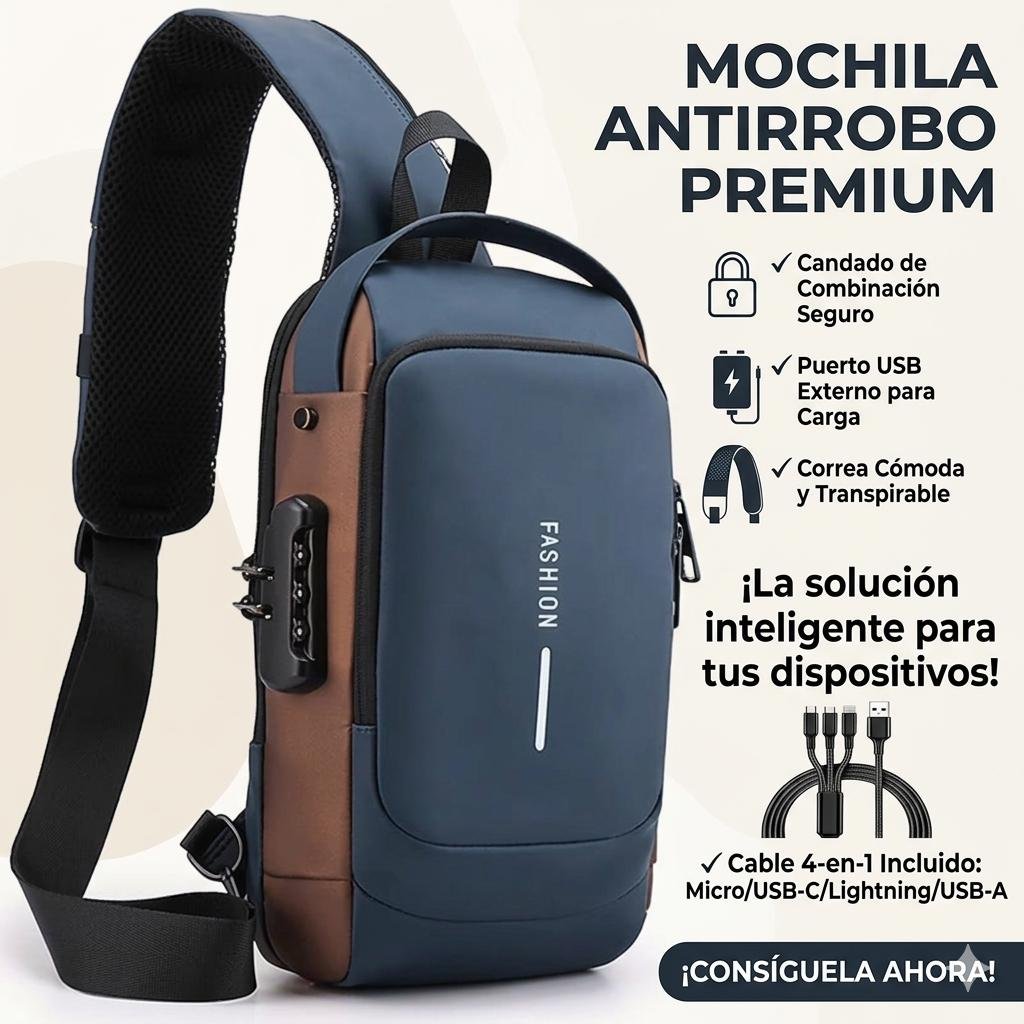 Maletín Manos Libres , Pechera Anti Robo