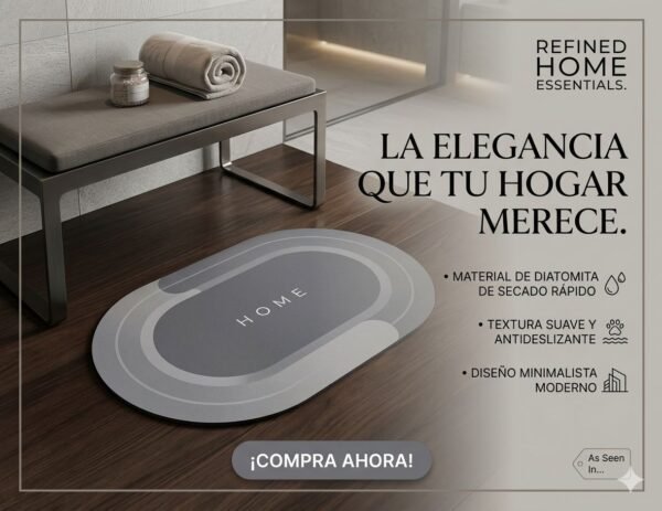 Tapete Antideslizante Baño Alfombra Duch