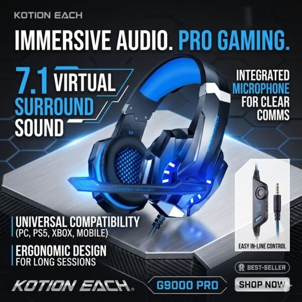 AUDIFONO GAMER G2000